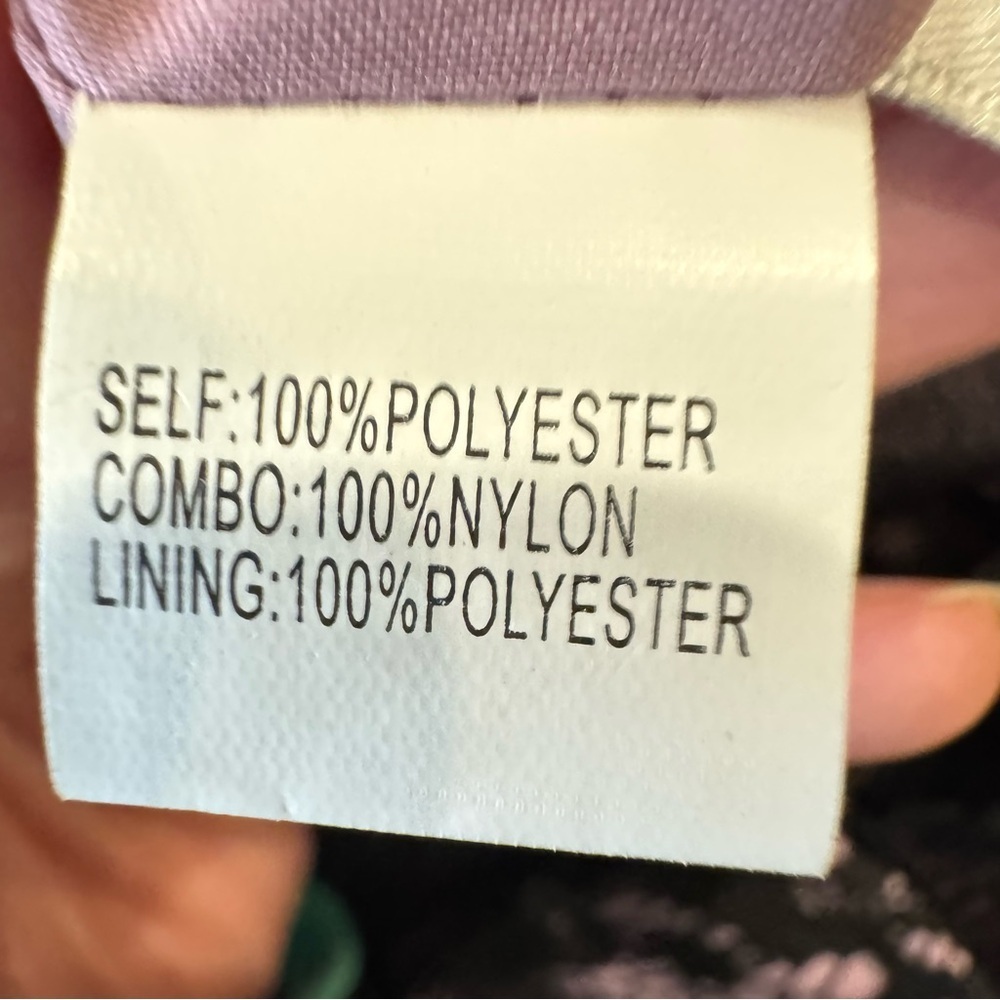 NWT Kay Unger Cocktail Dress Fit & Flare Sleeveless Pink Black Lace Size 6 Party - Picture 12 of 12